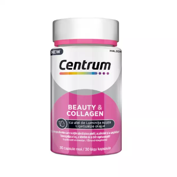 Centrum Beauty & Collagen, 30 capsule moi, Haleon