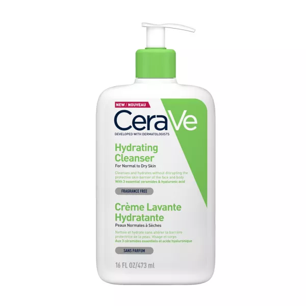 Gel de spalare hidratant, 473 ml, CeraVe