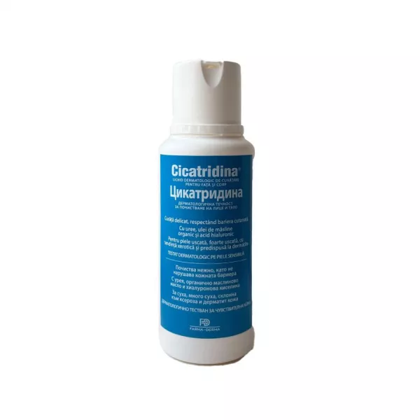 Cicatridina lichid dermatologic de curatare pentru fata si corp, 250 ml, Farma-Derma Italia