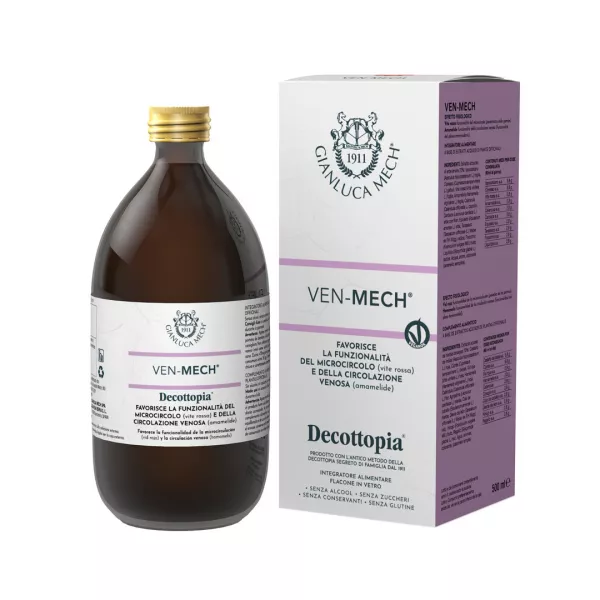 Circulatie sanatoasa a sangelui, Drenaj Limfatic, VEN MECH, Decotoppia, Gianluca Mech, 500 ml