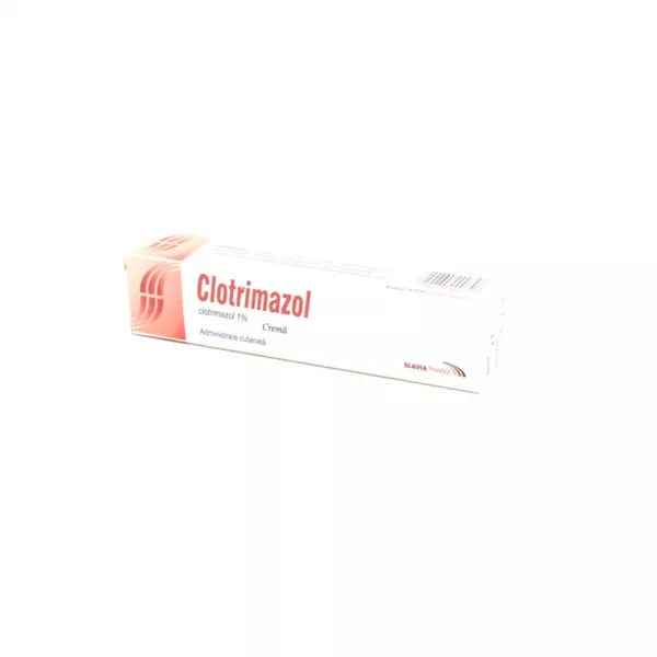 Clotrimazol crema 1%, 20 g, Slavia