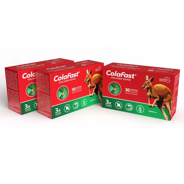 Colafast colagen rapid, 3x30 capsule (3 la pret de 2), Good Days Therapy