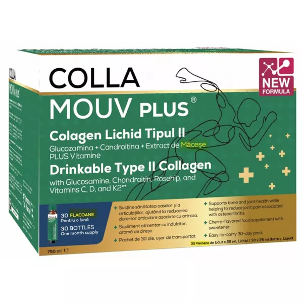 Colagen lichid tip II Collamouv Plus, 25 ml x 30 fiole, Deutsche Heilmittel GmbH