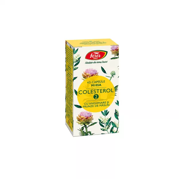Colesterol 2, M105A, 63 capsule, Fares