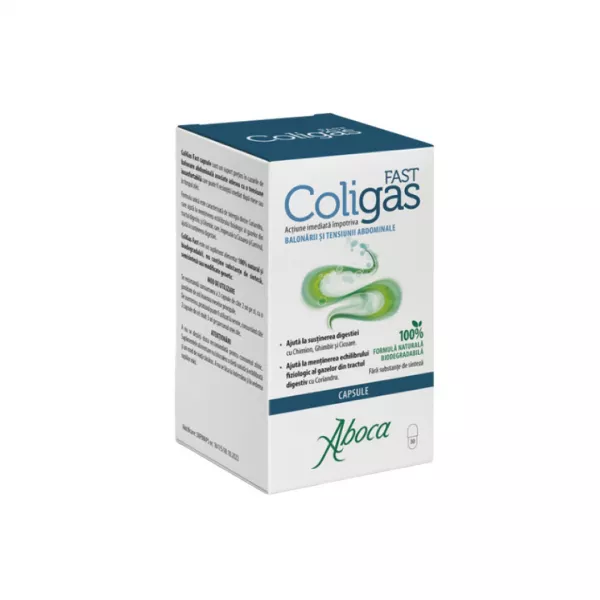 Coligas fast, 30 capsule, Aboca
