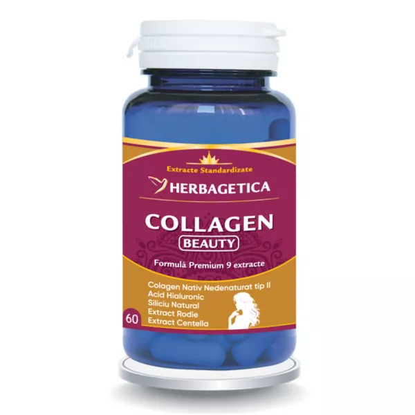 Collagen Beauty, 60 capsule, Herbagetica