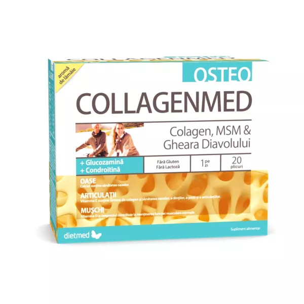 Collagenmed Osteo, 20 plicuri, Dietmed