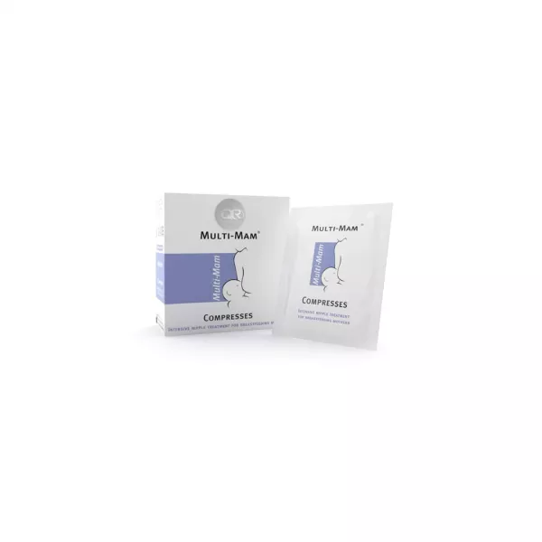 Comprese impregnate Multi-Mam cu gel bio-activ pentru ragade, 12 bucati, Bioclin