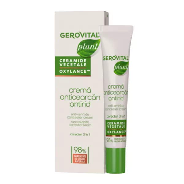 Crema anticearcan si antirid ,15 ml, Gerovital Plant