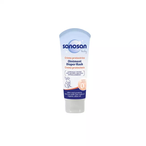 Crema anti-iritatii cu Zinc Sanosan Baby, 75 ml
