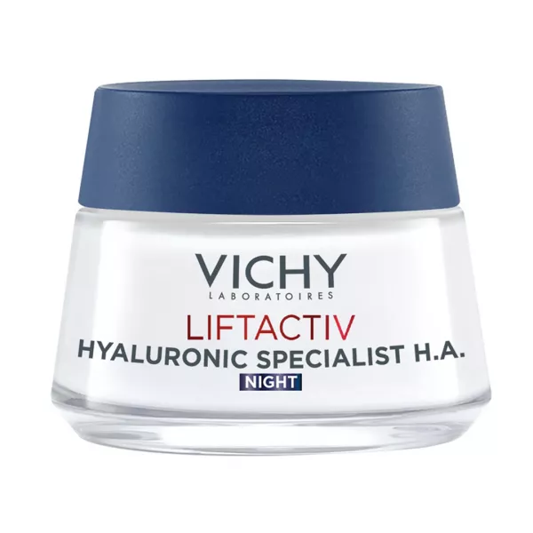 Crema antirid de noapte Liftactiv Hyaluronic Specialist HA, 50 ml, Vichy
