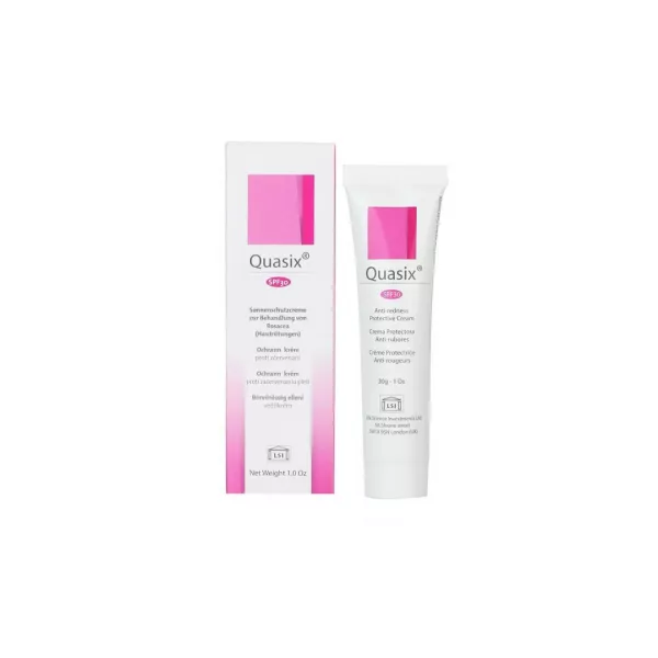 Crema anti-roseata cu SPF 30 Quasix, 30 g, Life Science Investments