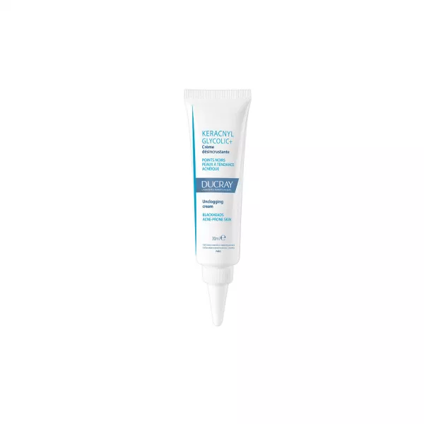 Crema calmanta anti-imperfectiuni pentru tenul cu tendinta acneica Keracnyl Glycolic Control, 30 ml, Ducray