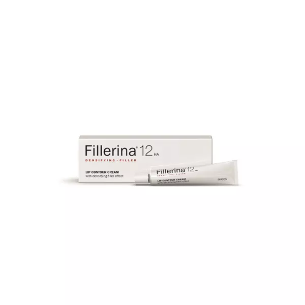 Crema contur buze cu efect de umplere Fillerina 12HA Densifying GRAD 5, 15 ml, Labo