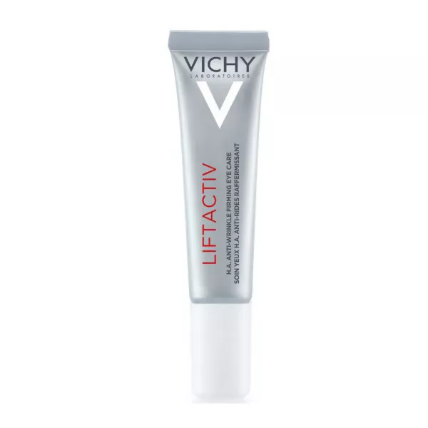 Crema antirid pentru conturul ochilor Liftactiv H.A. cu efect antirid si fermitate, 15 ml, Vichy