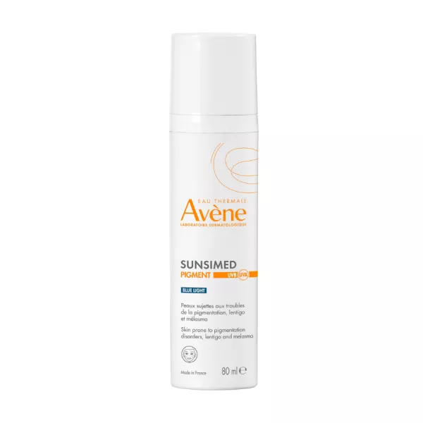 Crema cu protectie solara SPF50+ Sunsimed Pigment, 80 ml, Avene