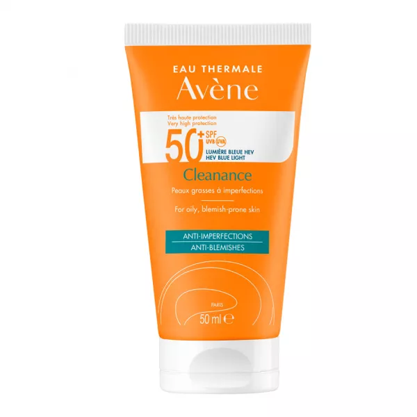 Crema cu SPF50+ Triasorb Cleanance, 50 ml, Avene