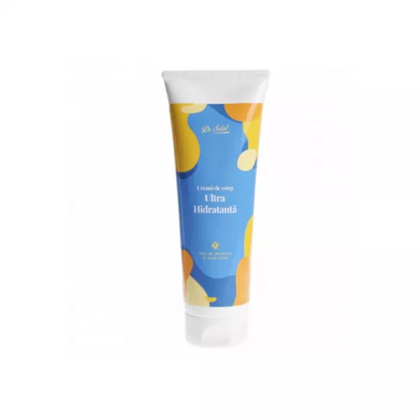 Crema de corp ultra hidratanta cu ulei de migdale si aloe vera, 250 ml, Dr. Soleil