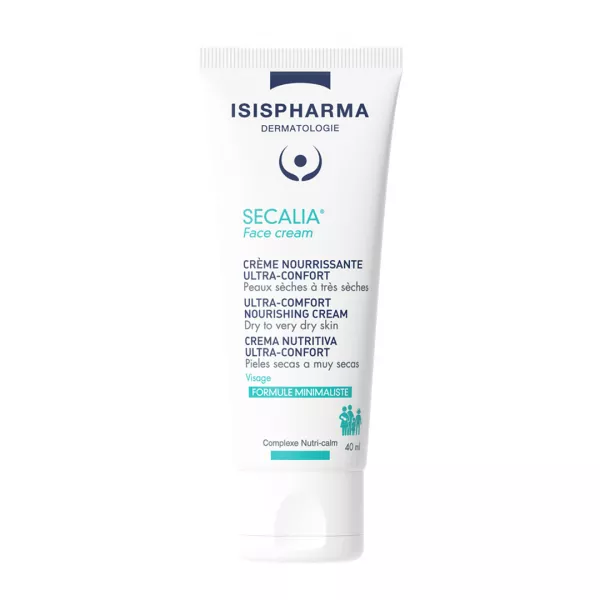Crema de fata hranitoare pentru piele uscata si foarte uscata Secalia face cream, 40 ml, IsisPharma