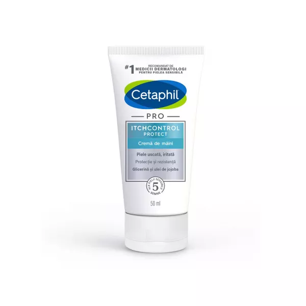 Crema de maini ItchControl Protect PRO, 50 ml, Cetaphil