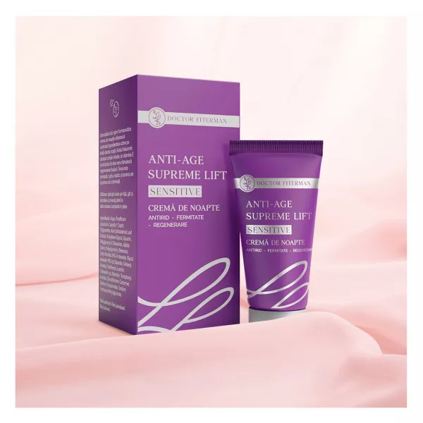 Crema de noapte Anti-age supreme lift sensitive, 50 ml, Doctor Fiterman