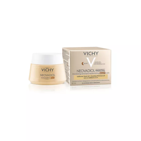 Crema de noapte densificatoare si de refacere a lipidelor Neovadiol Magistral, 50 ml, Vichy