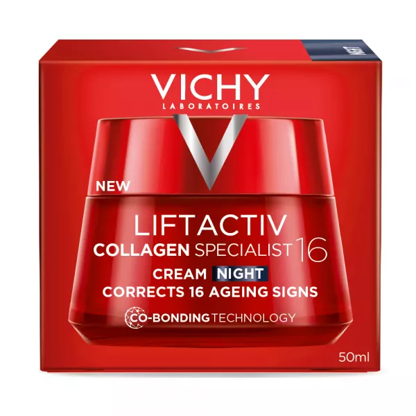 Crema de noapte Liftactiv Collagen Specialist 16, 50 ml, Vichy
