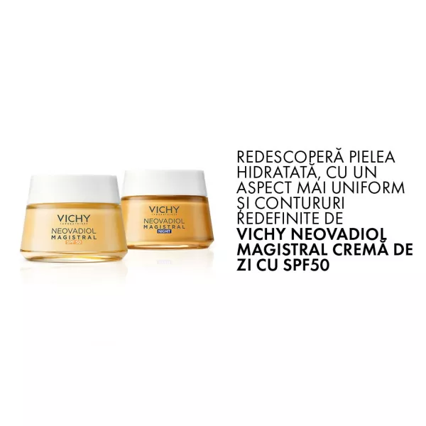Crema de zi anti-pete pigmentare cu efect de fermitate SPF 50 Neovadiol Magistral, 50 ml, Vichy