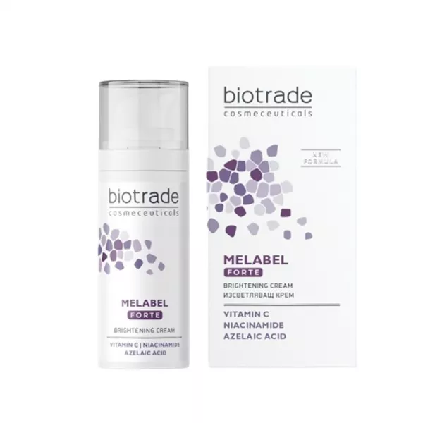Crema depigmentanta cu actiune tripla Melabel Forte, 30 ml, Biotrade