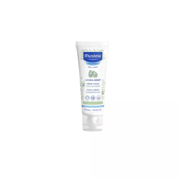Crema hidratanta de fata HydraBebe, 40 ml, Mustela