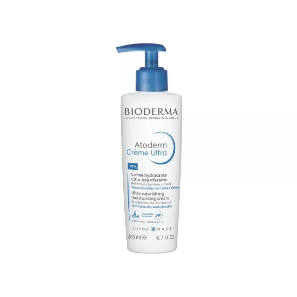 Crema hidratanta pentru fata si corp Atoderm Ultra, 200 ml, Bioderma