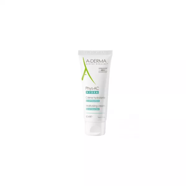 Crema hidratanta pentru ten cu tendinta acneica Phys-AC Hydra, 40 ml, A-Derma