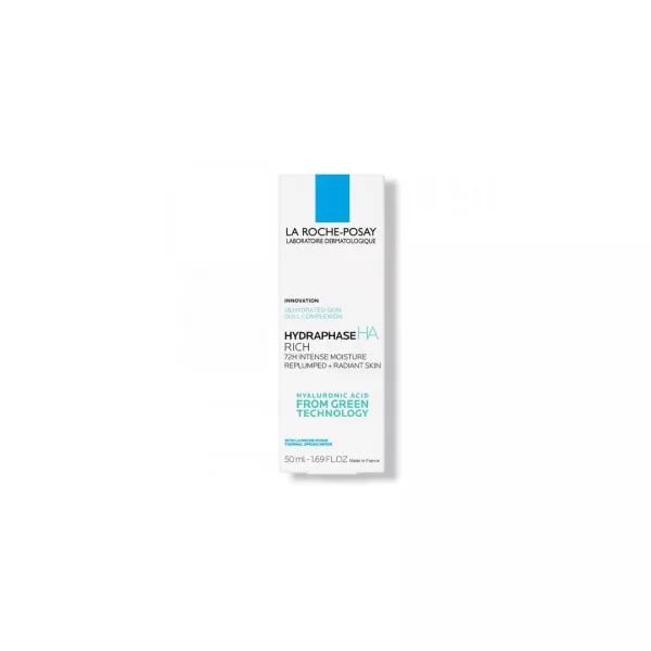 Crema intens hidratanta pentru ten uscat si sensibil 72h Hydraphase HA Rich, 50 ml, La Roche-Posay