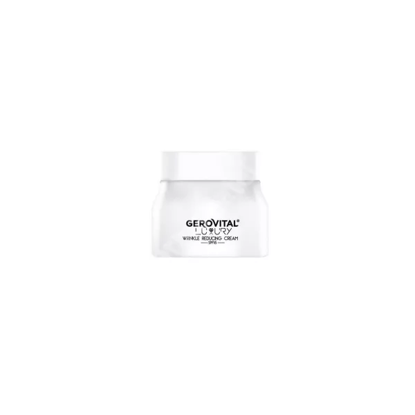 Crema pentru atenuarea ridurilor SPF 15 Luxury, 50 ml, Gerovital