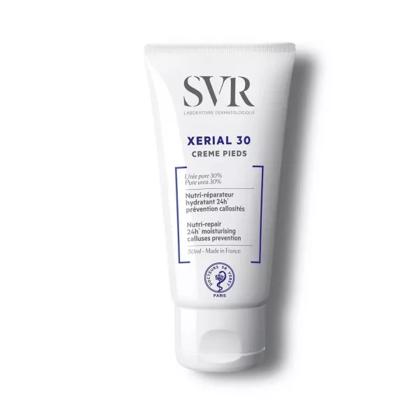 Crema pentru picioare foarte uscate cu Uree 30% Xerial 30, 50 ml, Svr