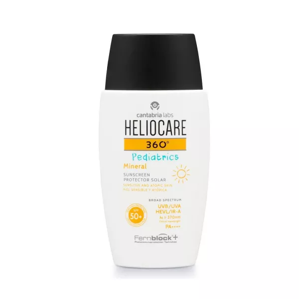 Crema pentru protectie solara cu SPF 50+ Heliocare 360 Pediatrics, 50 ml, Cantabria Labs