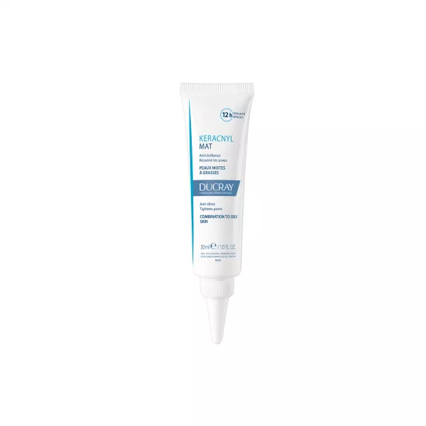 Crema pentru ten cu tendinta acneica Keracnyl Mat, 30 ml, Ducray