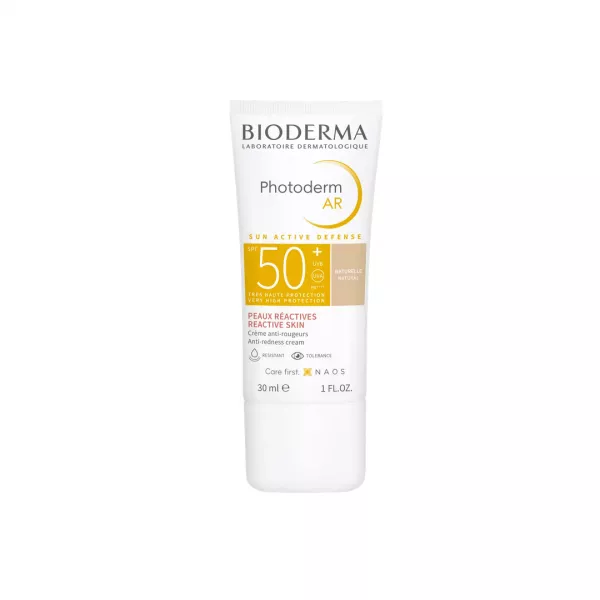 Crema protectie solara colorata pentru piele sensibila Photoderm AR SPF50+, 30 ml, Bioderma