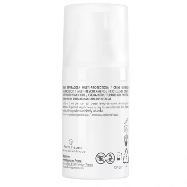 Crema reparatoare multi-protectoare cu SPF50+ Cicalfate+, 30 ml, Avene