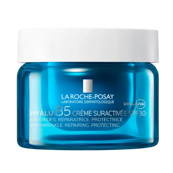 Crema supra-activata cu acid hialuronic si SPF 30 Hyalu B5, 50 ml, La Roche Posay