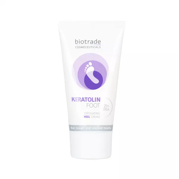 Crema exfolianta pentru picioare cu 25% uree Keratolin Foot, 50 ml, Biotrade