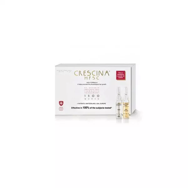 Crescina HFSC 100% 1300 Woman, 10 + 10 fiole, Labo