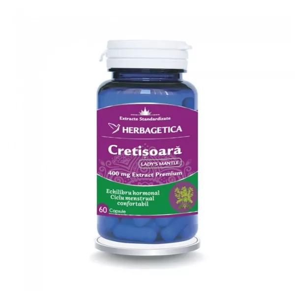 Cretisoara Lady’s Mantle, 60 capsule, Herbagetica