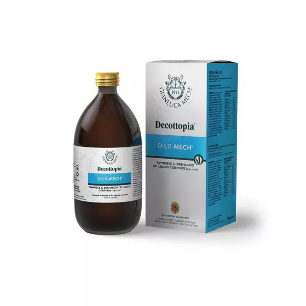 Curatare rinichi si edeme din organism, retentie hidrica, DIUR MECH, Decotoppia, Gianluca Mech, 500 ml
