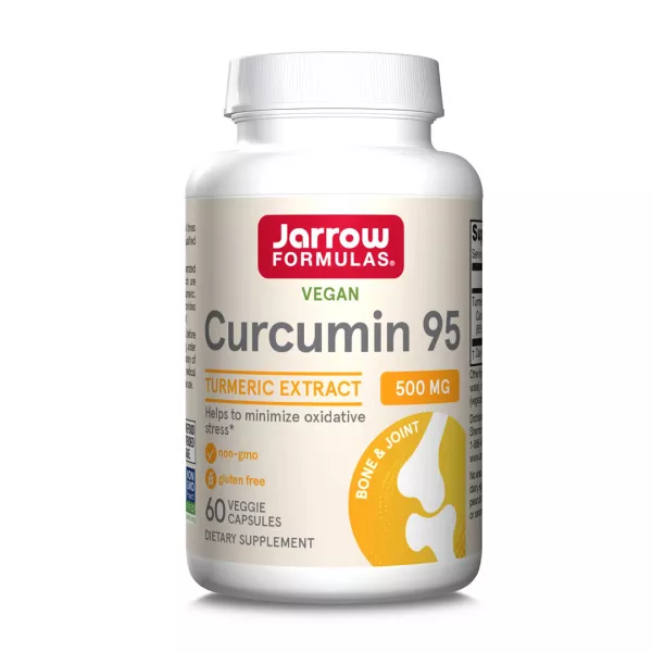 Curcumin 95, 500 mg, Jarrow Formulas, 60 capsule, Secom
