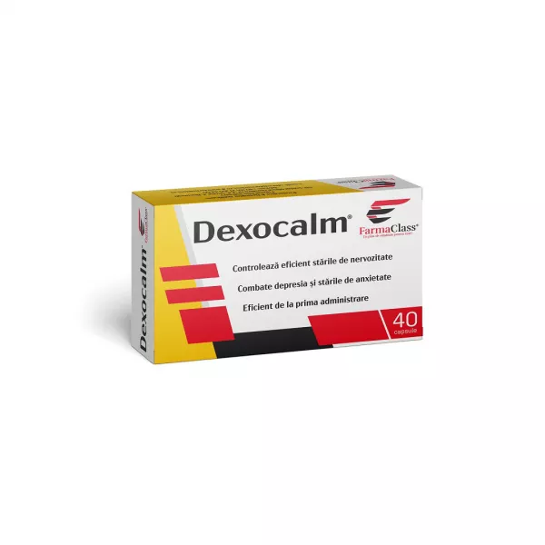 Dexocalm, 40 capsule, FarmaClass