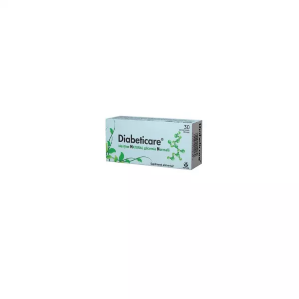 Diabeticare, 30 comprimate, Biofarm