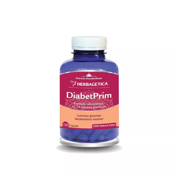 Diabetprim, 60 capsule, Herbagetica
