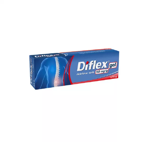 Diflex gel, 50 mg/g, 170 g, Fiterman