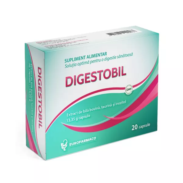 Digestobil, 20 capsule vegetale, Eurofarmaco